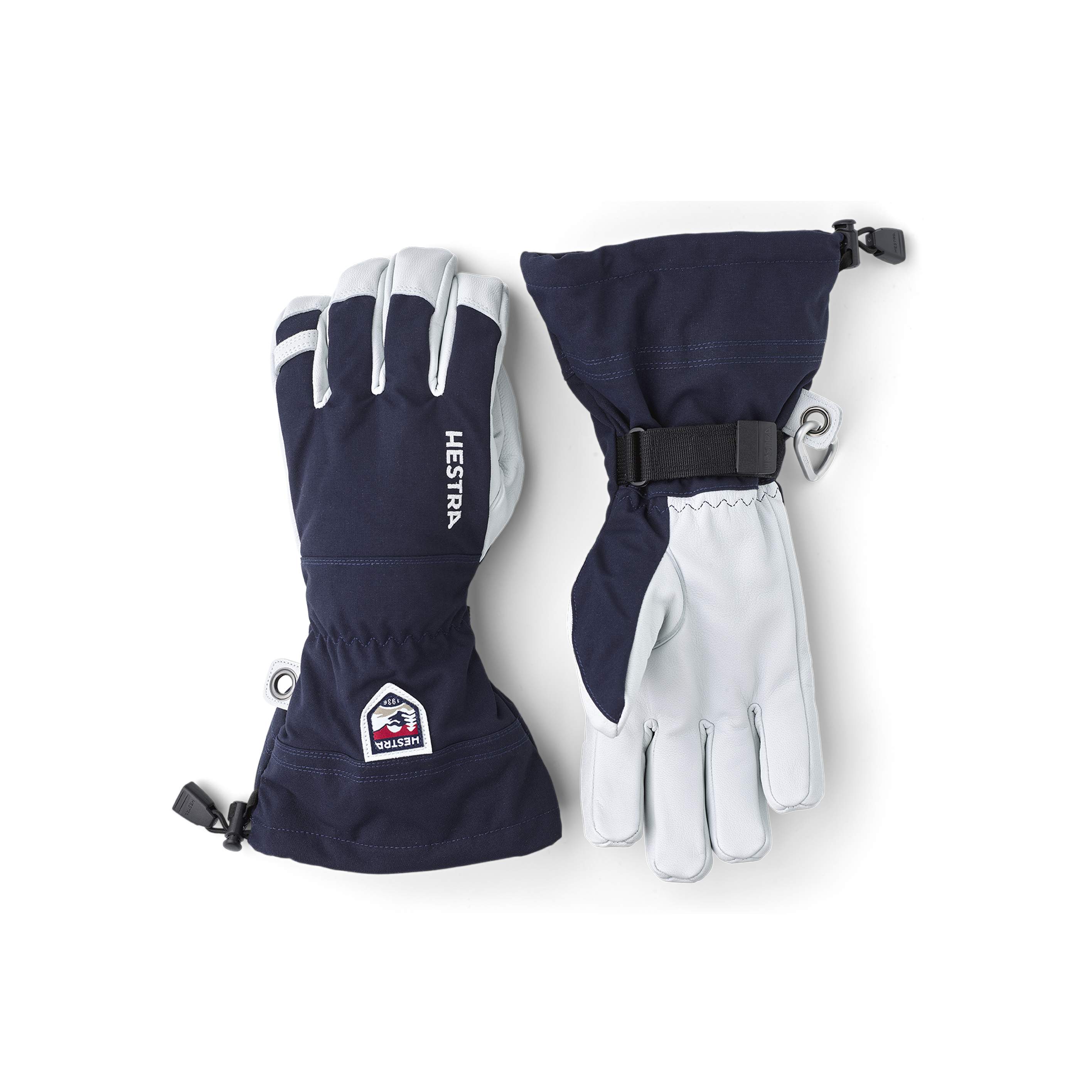 HESTRA HELI SKI 9サイズ スキーグローブ Army Leather Heli Ski - 5 finger – Hestra Gloves