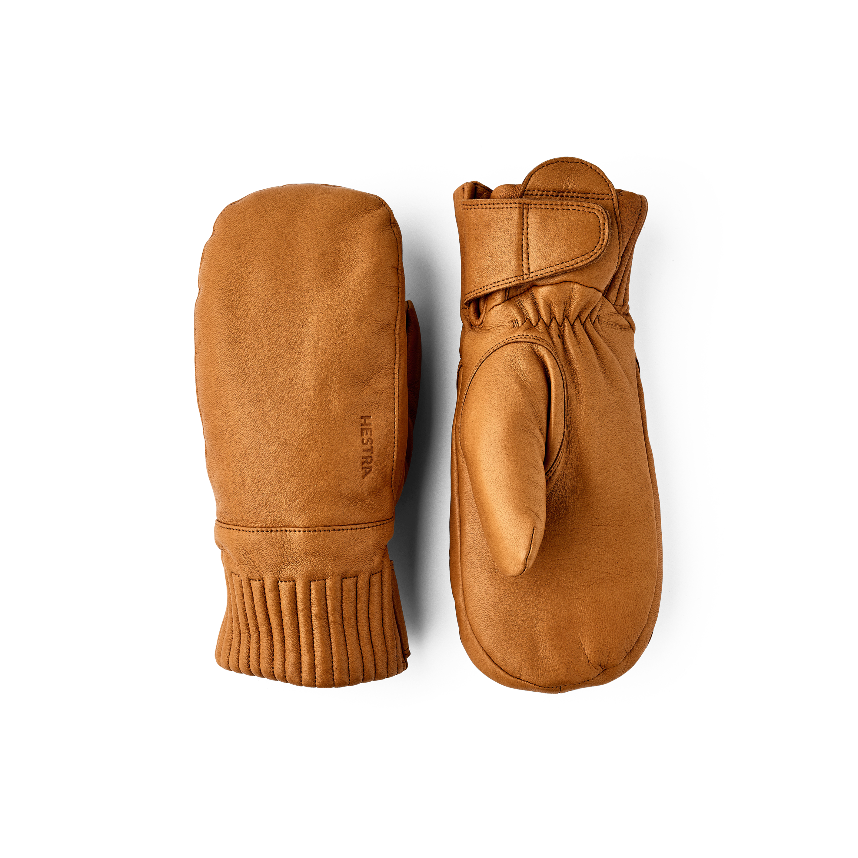 Light brown hairsheep mitten