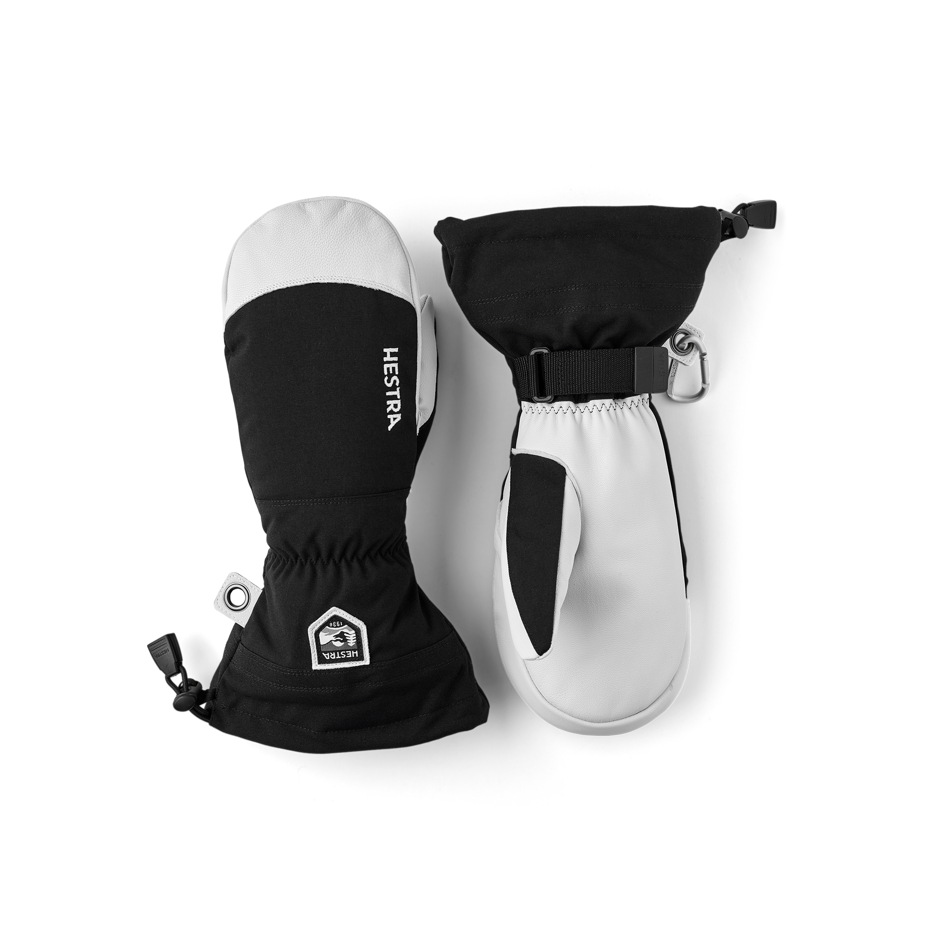 スキー・スノーボードアクセサリー HESTRA HELLI SKI MITT Army Leather Heli Ski - mitt – Hestra Gloves