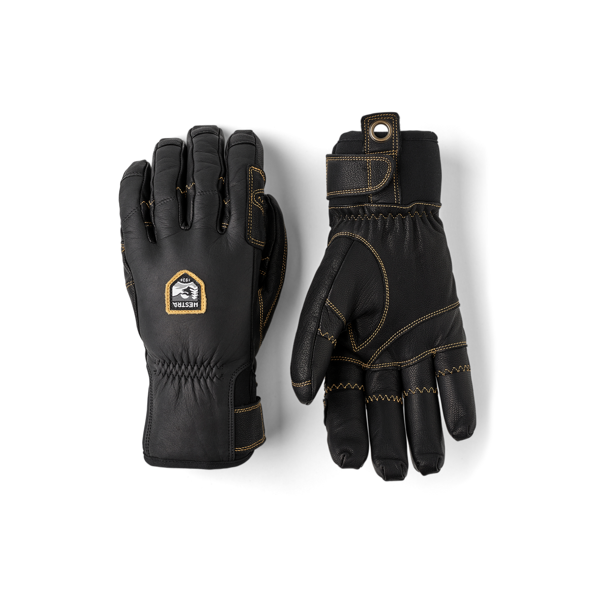 HESTRA(ヘストラ) ERGO GRIP ACTIVE Black Ergo Grip Incline - 5 finger – Hestra Gloves