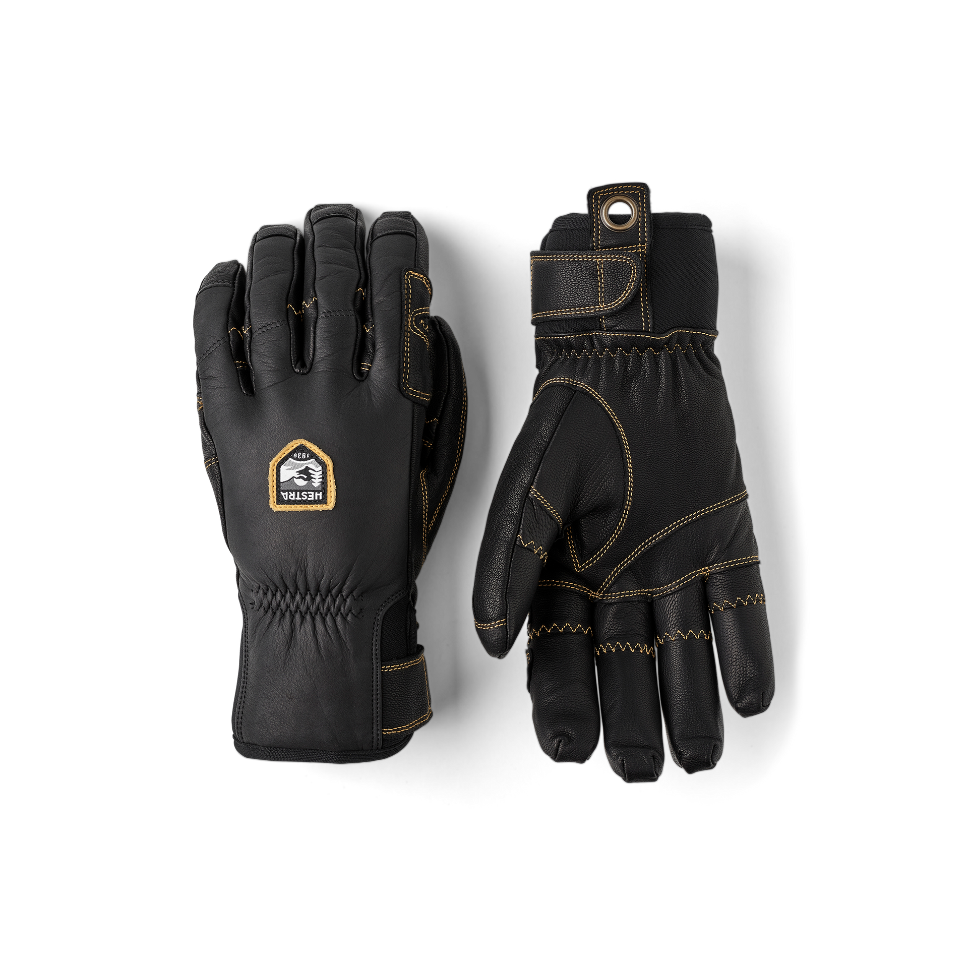 HESTRA(ヘストラ) ERGO GRIP ACTIVE Black Ergo Grip Incline - 5 finger – Hestra Gloves