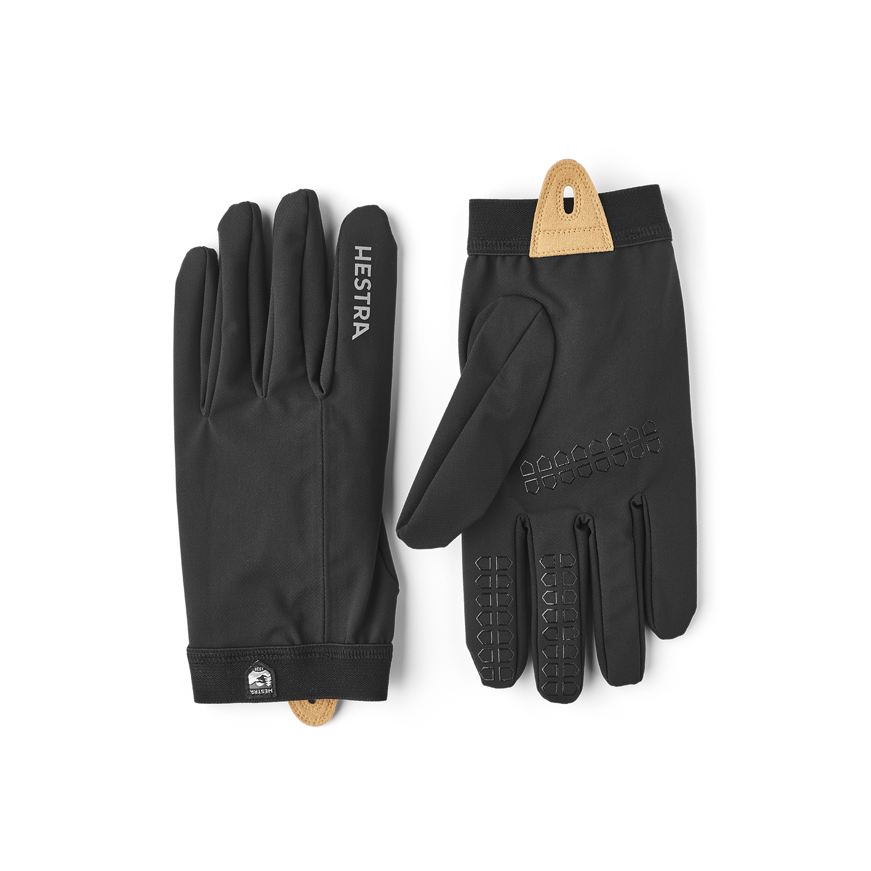 Black fabric glove
