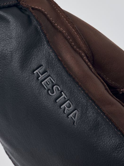 Wakayama Mitt Navy/Brown | Hestra Gloves